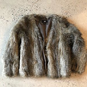 H&M Faux Fur Jacket